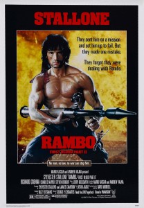 Рэмбо: Первая кровь 2 / Rambo: First Blood Part II (1985): постер